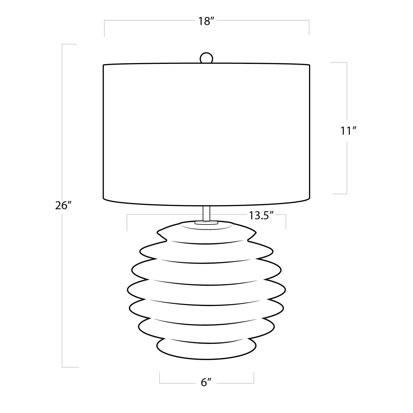 Accordion Table Lamp